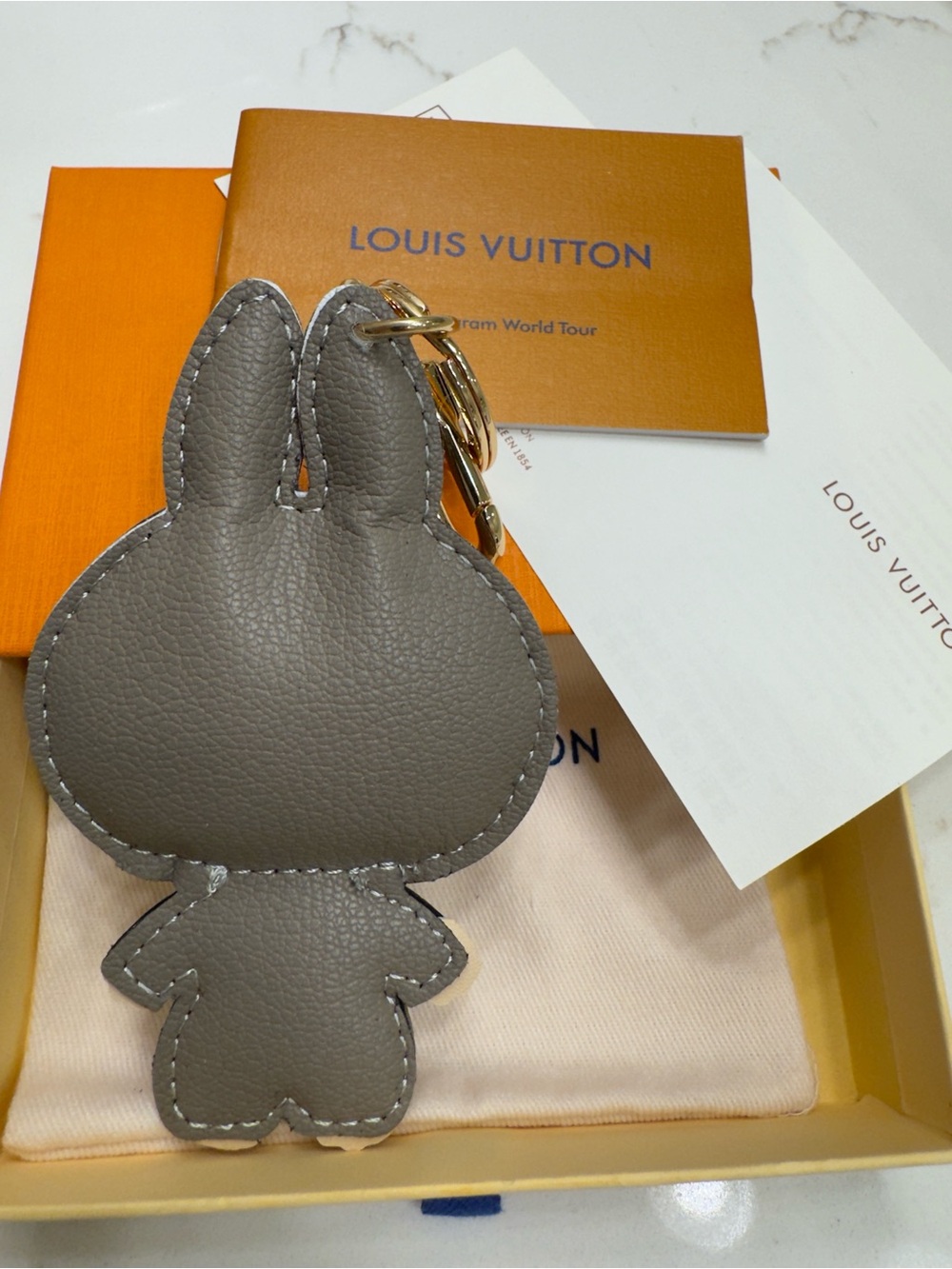 LV Labubu Keychain - Picture 2 of 2